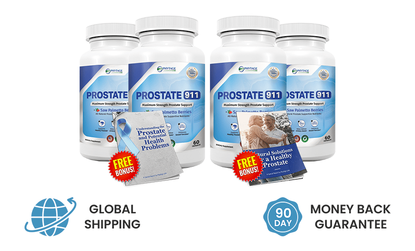 4 Bottles of Prostate 911