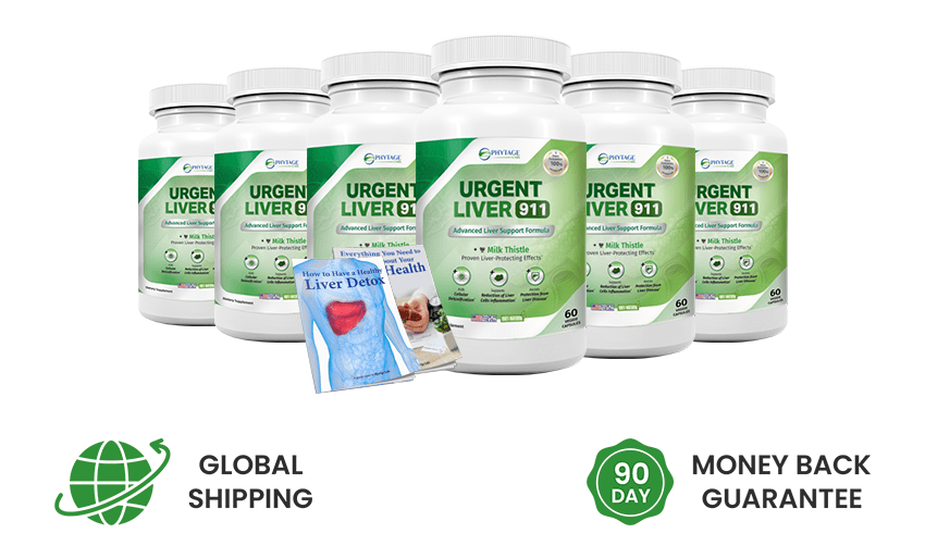 6 Bottles of Urgent Liver 911